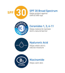 CeraVe AM Facial Moisturizing Lotion with Sunscreen (SPF 30)