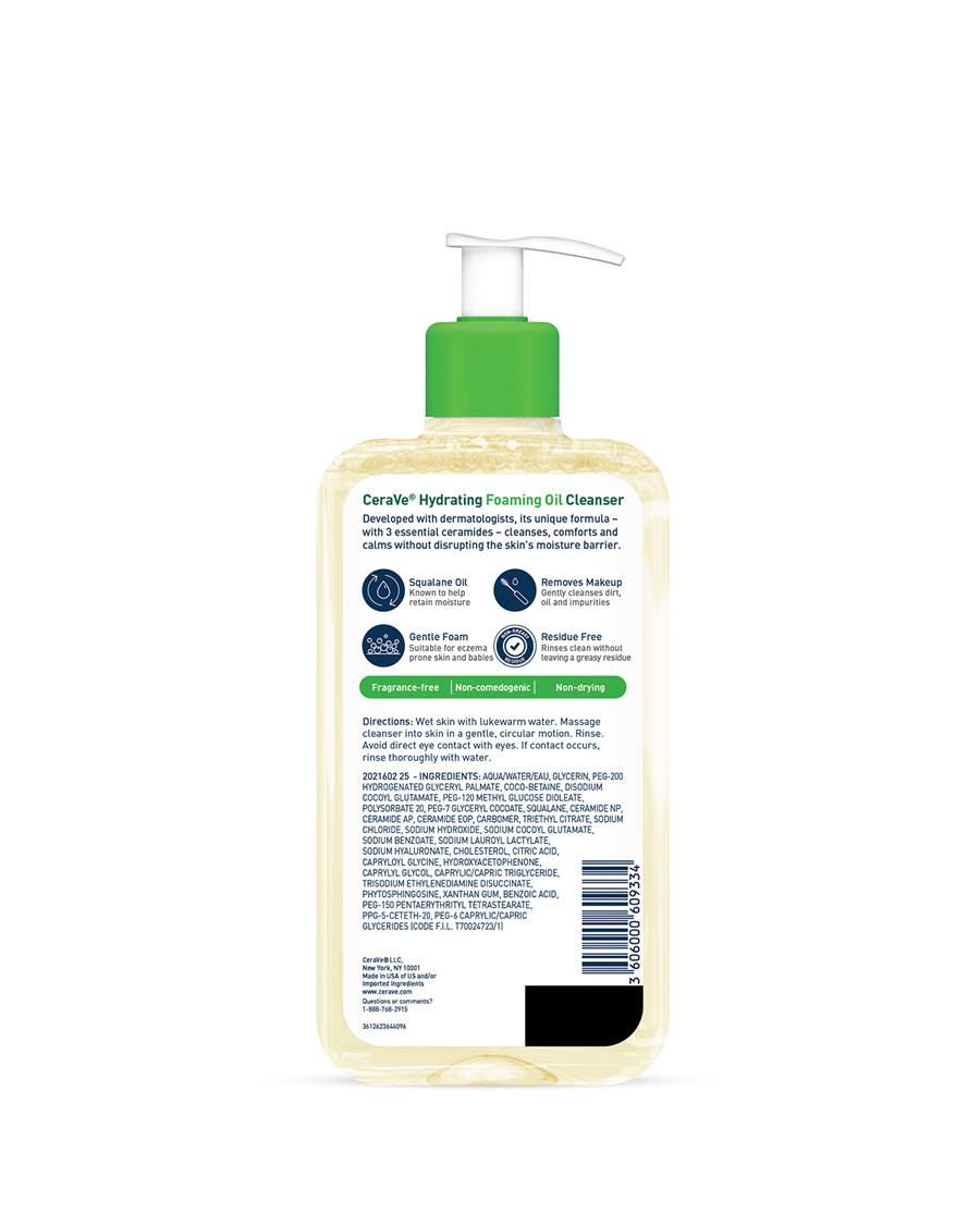 Hydrating Foaming Oil Cleanser