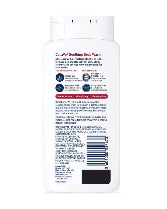 Soothing Body Wash for Very Dry Skin 296ML